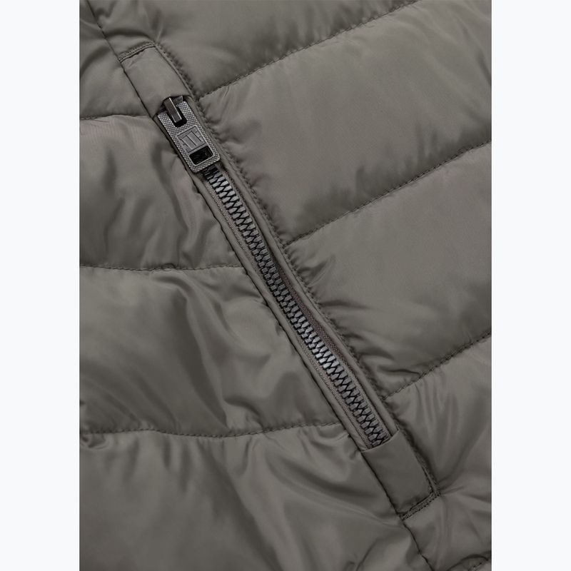 Men's winter jacket Pitbull Foothill Hooded Padded taupe 10