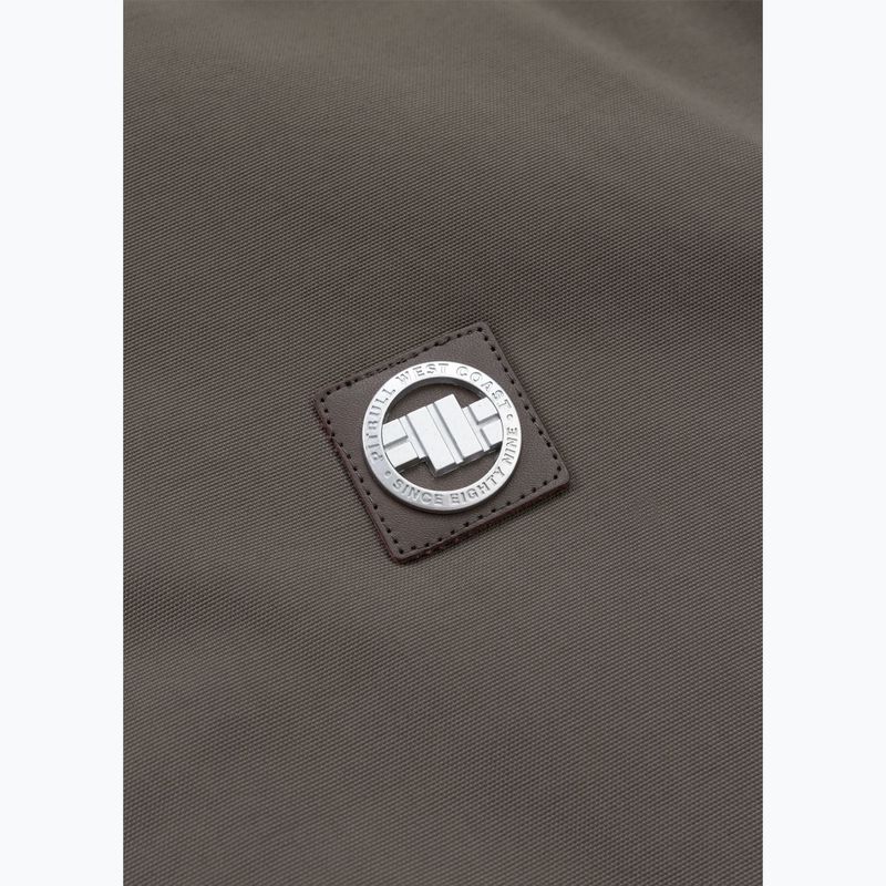 Men's winter jacket Pitbull Elkwood 3 Sherpa Hooded taupe 8