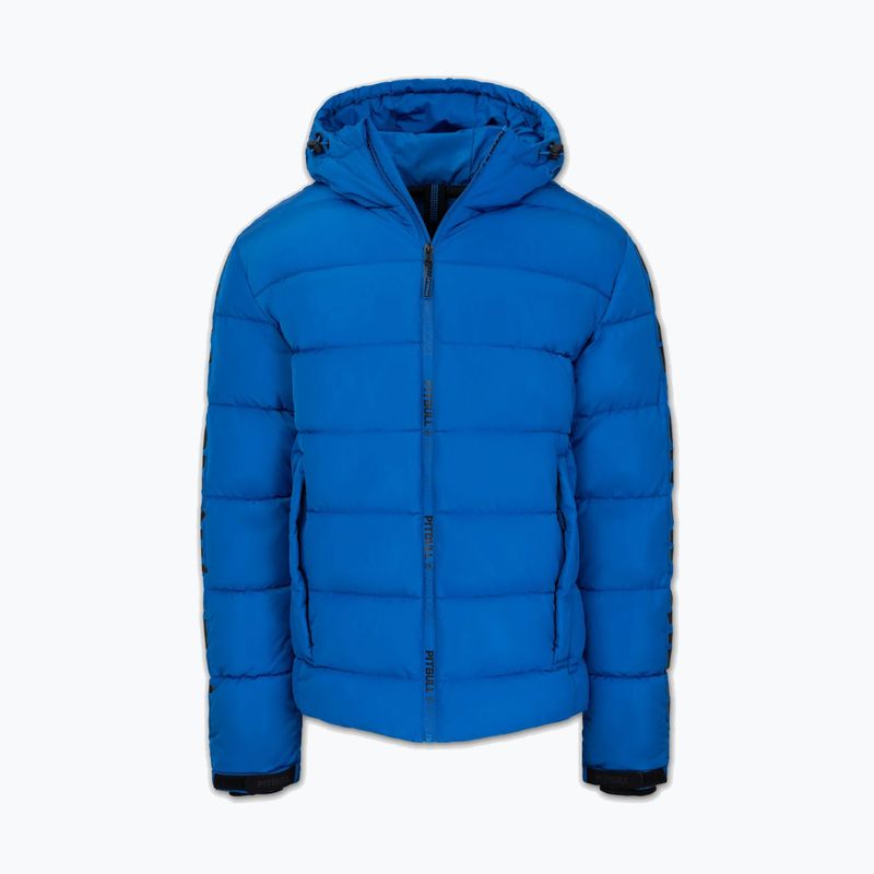 Men's winter jacket Pitbull Airway 4 Padded Hooded royal blue 5