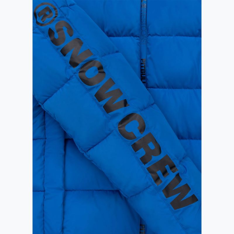 Men's winter jacket Pitbull Airway 4 Padded Hooded royal blue 11