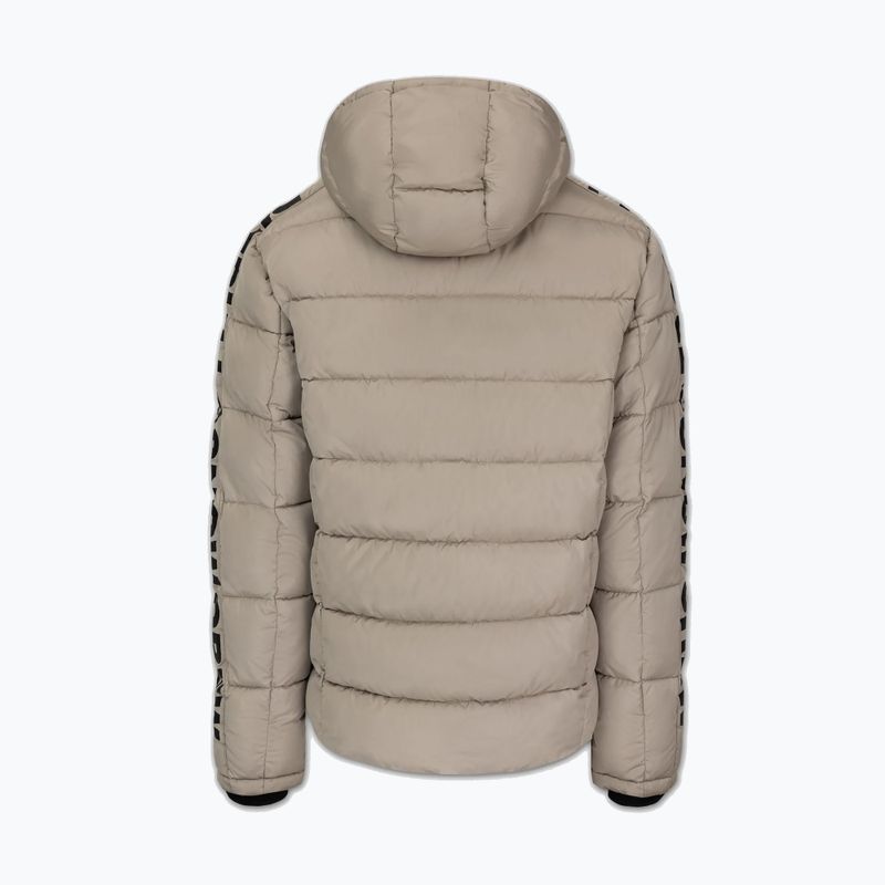 Men's winter jacket Pitbull Airway 4 Padded Hooded pale sand 8