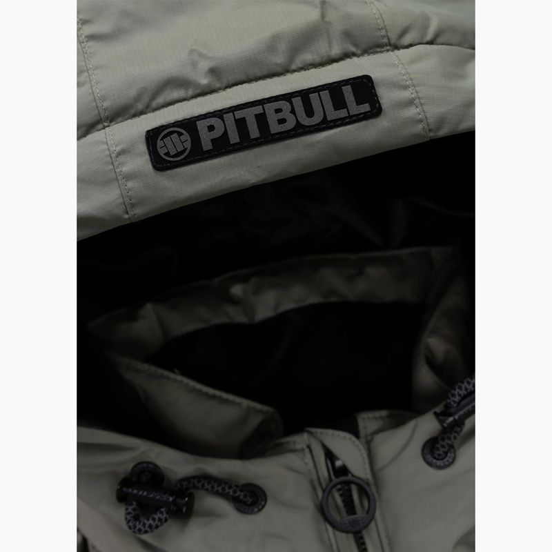 Men's winter jacket Pitbull Crestline Padded Hooded dusty salvia 6