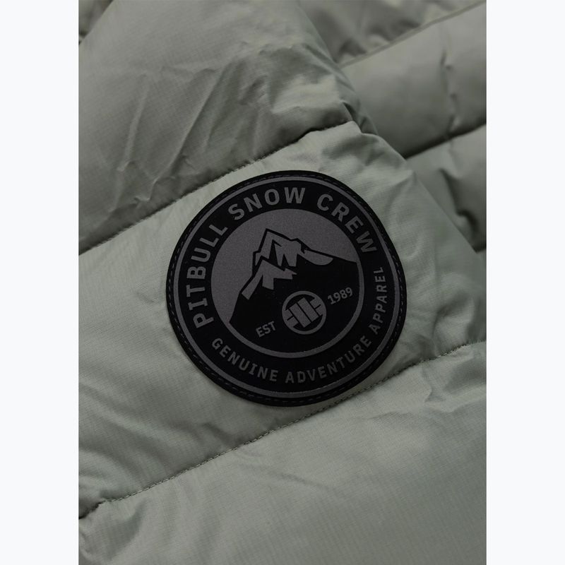 Men's winter jacket Pitbull Crestline Padded Hooded dusty salvia 10