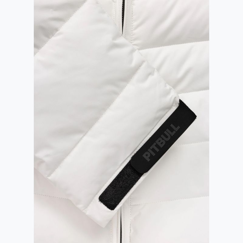 Men's winter jacket Pitbull Crestline Padded Hooded off white 13