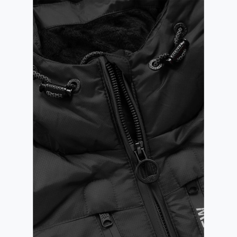 Men's winter jacket Pitbull Crestline Padded Hooded black 7