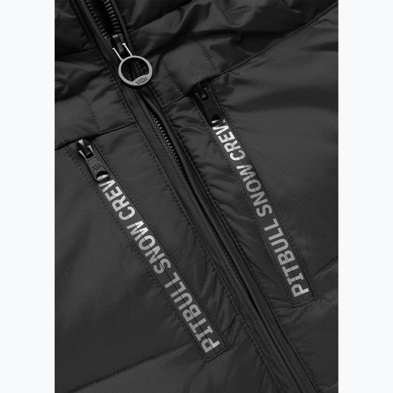 Men's winter jacket Pitbull Crestline Padded Hooded black 8