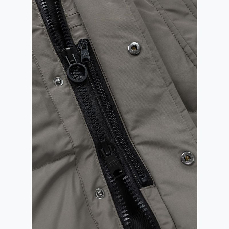 Men's winter jacket Pitbull Forest Hooded Parka taupe 17