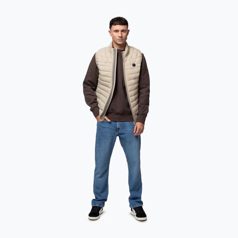 Men's gilet Pitbull Naylor Padded pale sand 2