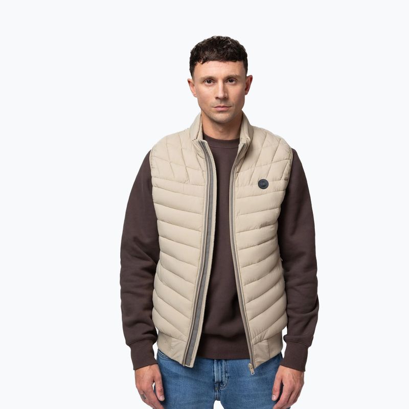 Men's gilet Pitbull Naylor Padded pale sand 5