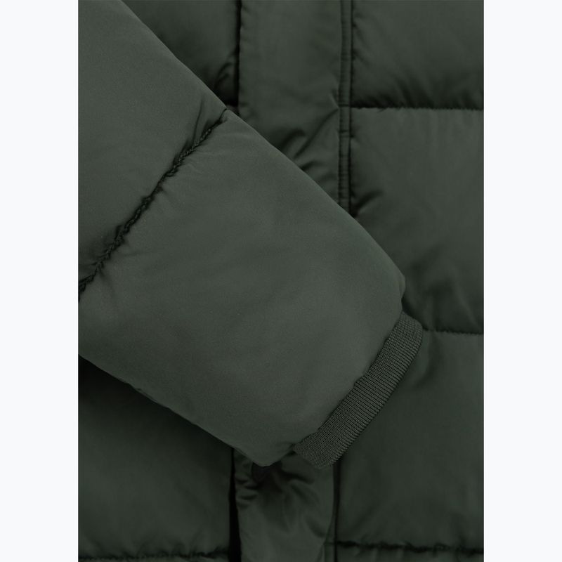 Women's winter jacket Pitbull Amalia Padded Hooded dark green 10