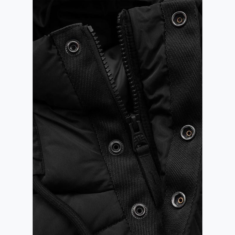 Women's winter jacket Pitbull Amalia Padded Hooded black 8