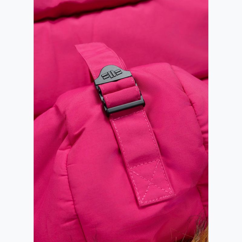 Women's winter jacket Pitbull Azalea Quilted Hooded raspberry red 12