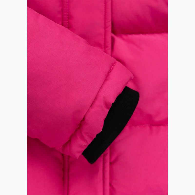 Women's winter jacket Pitbull Azalea Quilted Hooded raspberry red 14