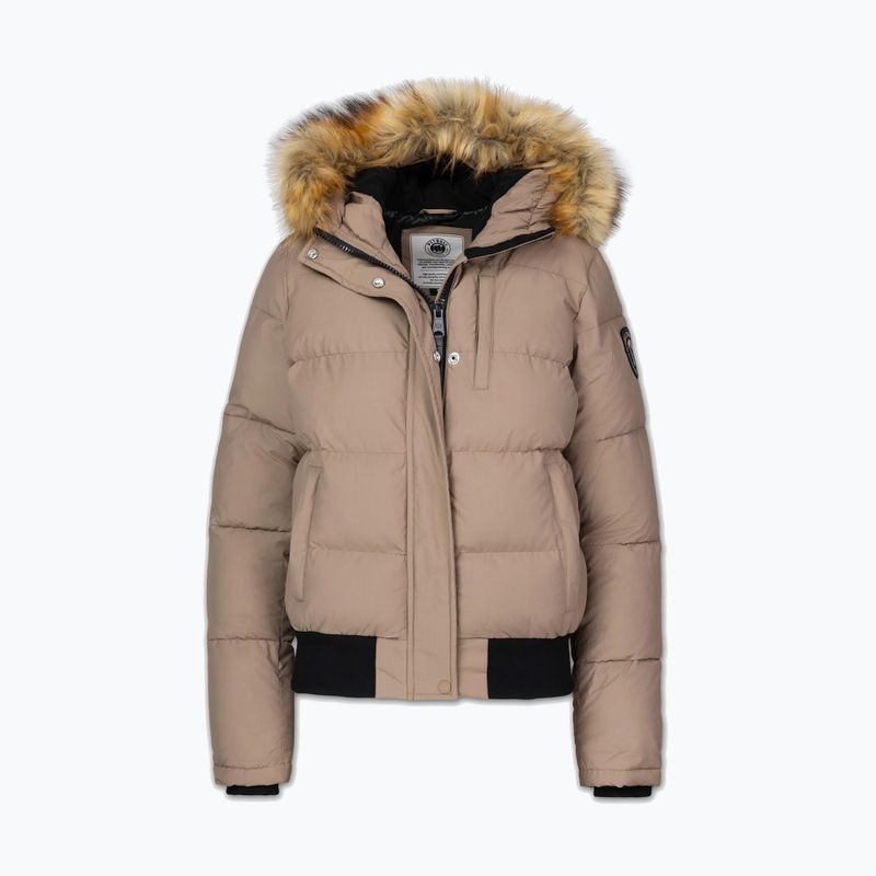 Women's winter jacket Pitbull Azalea Quilted Hooded dark san 7