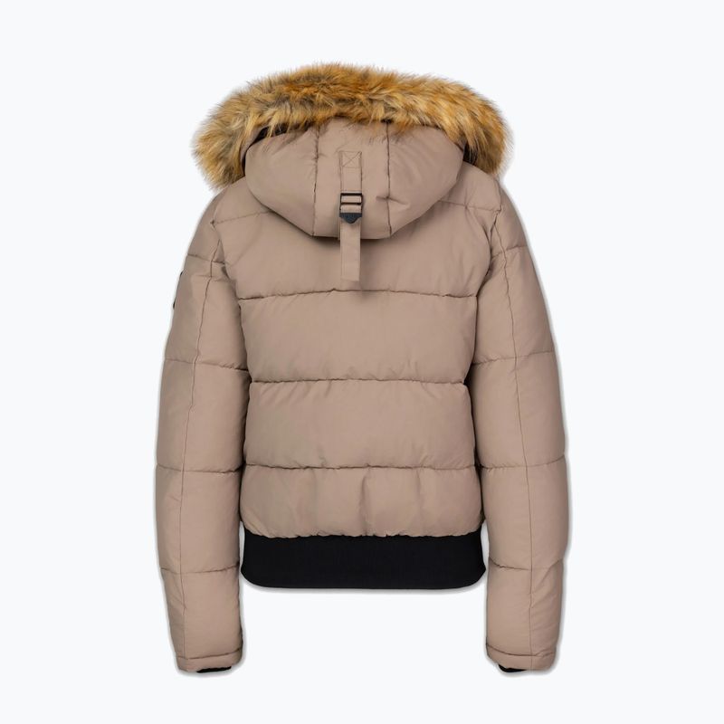 Women's winter jacket Pitbull Azalea Quilted Hooded dark san 8