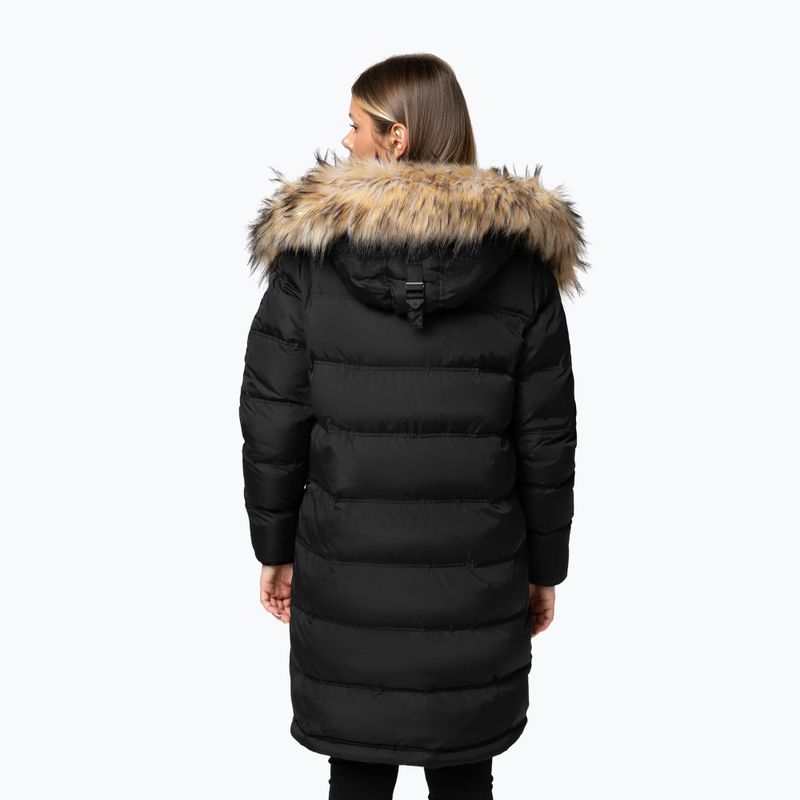 Women's winter jacket Pitbull Queenston Padded Hooded black 3