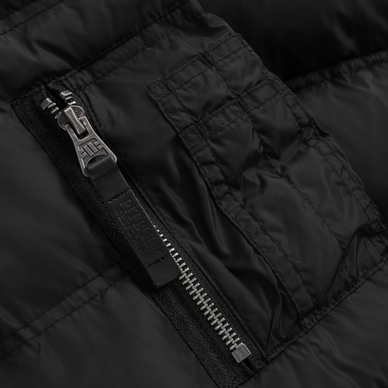 Women's winter jacket Pitbull Queenston Padded Hooded black 6