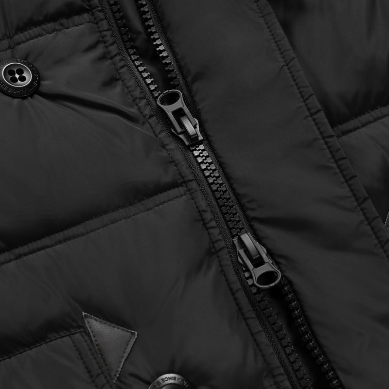 Women's winter jacket Pitbull Queenston Padded Hooded black 11