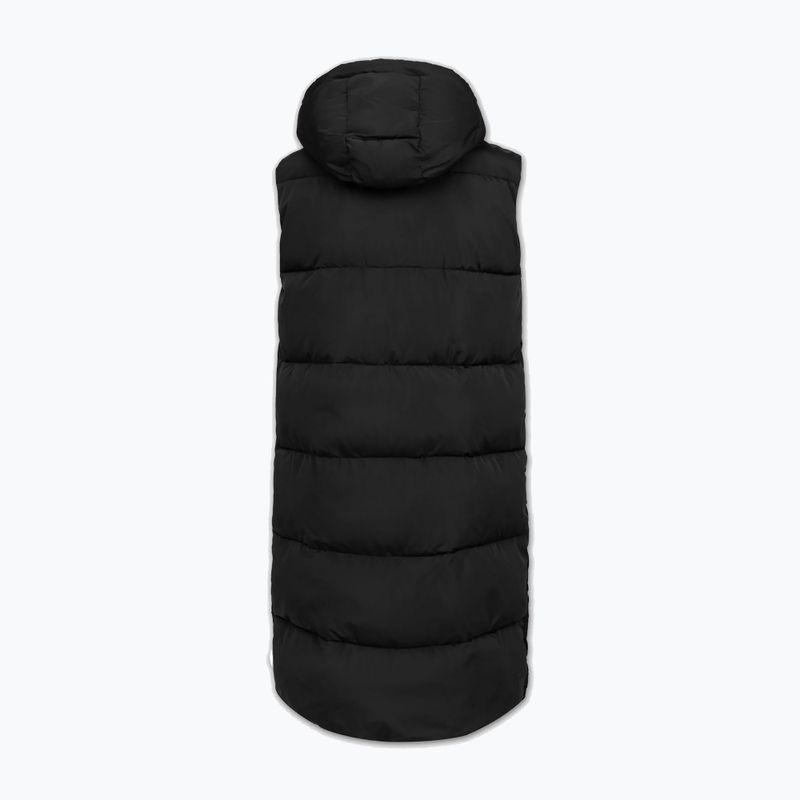 Women's gilet Pitbull Ashley Padded Hooded Long black 7