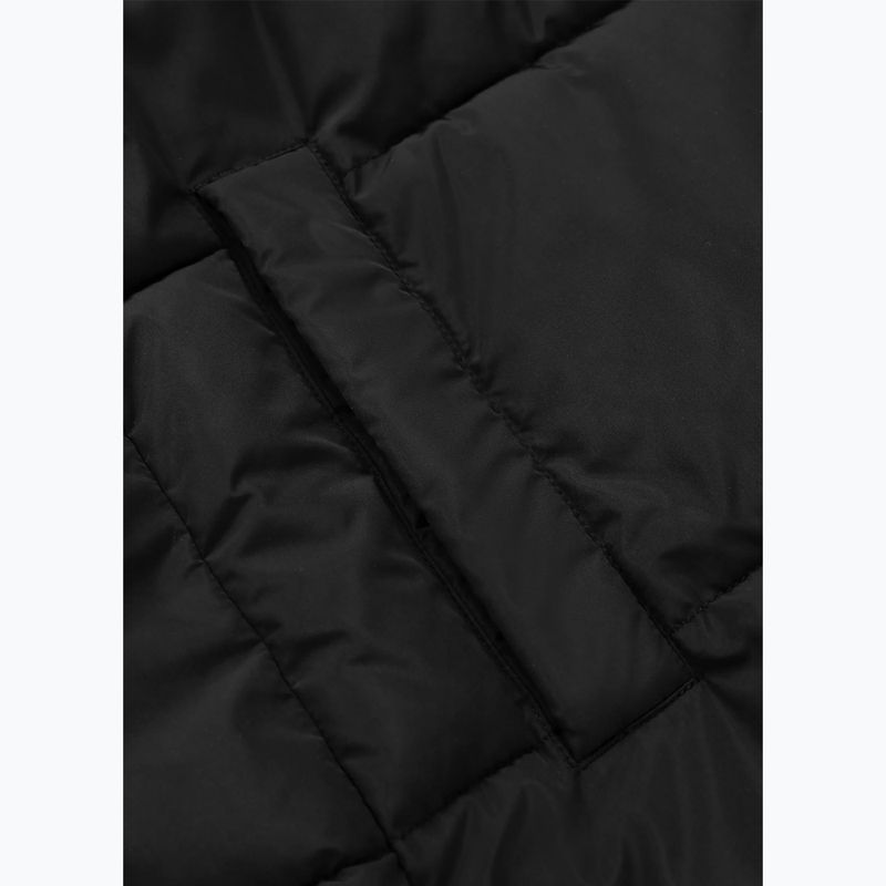 Women's gilet Pitbull Ashley Padded Hooded Long black 10