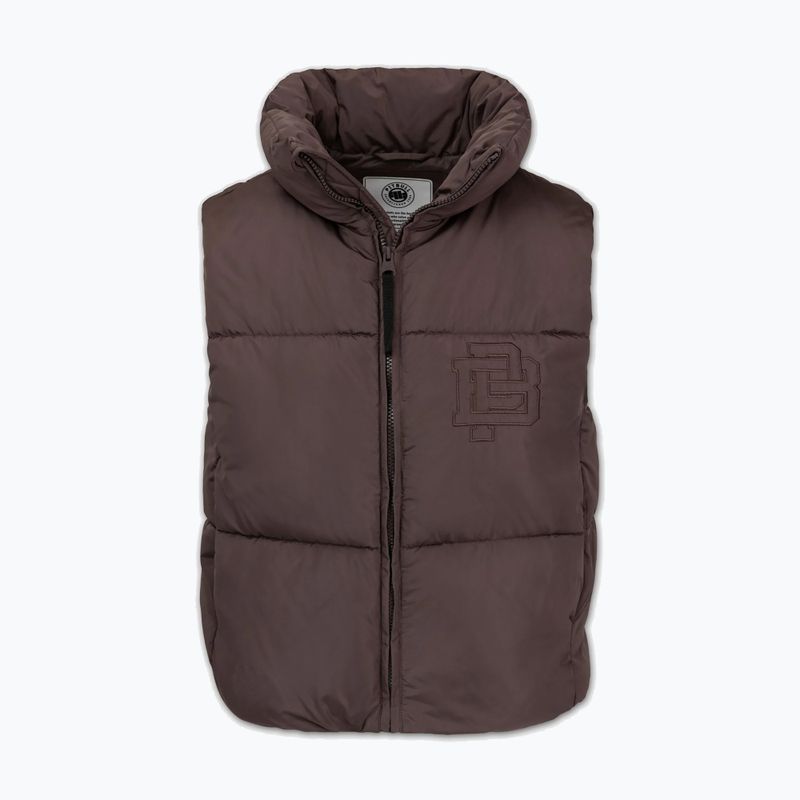 Women's gilet Pitbull Harriet Padded dark chocolate 6