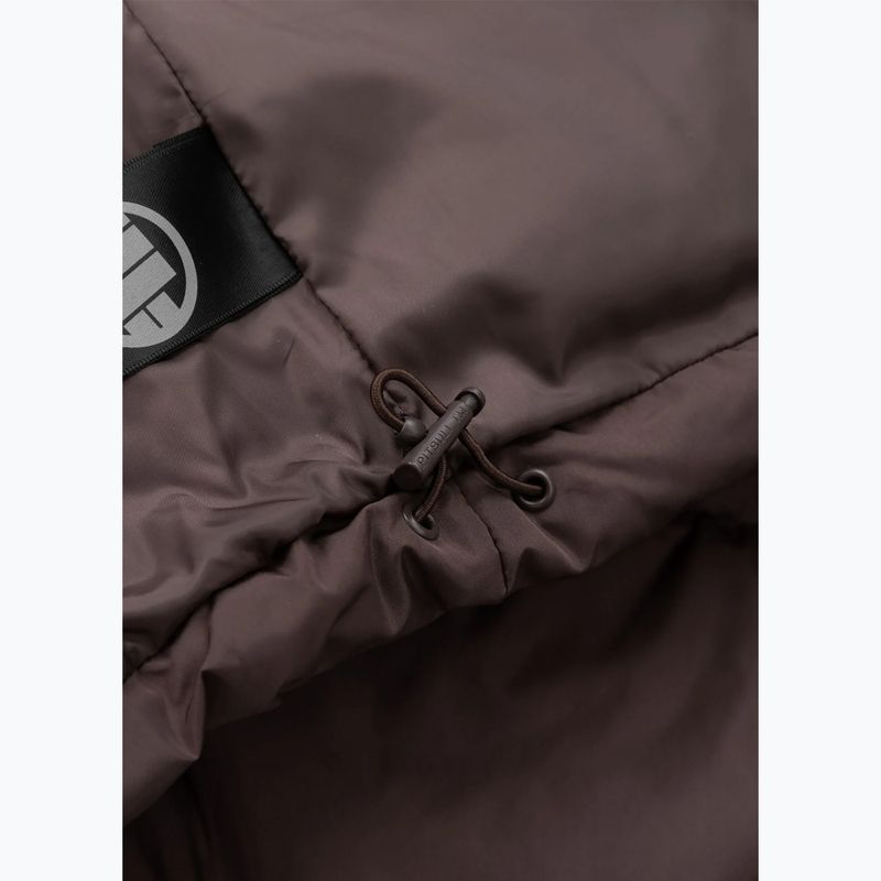 Women's gilet Pitbull Harriet Padded dark chocolate 11