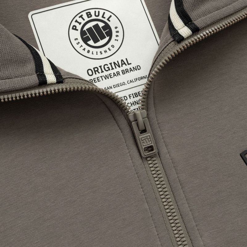 Men's sweatshirt Pitbull Sampson HZ taupe 7