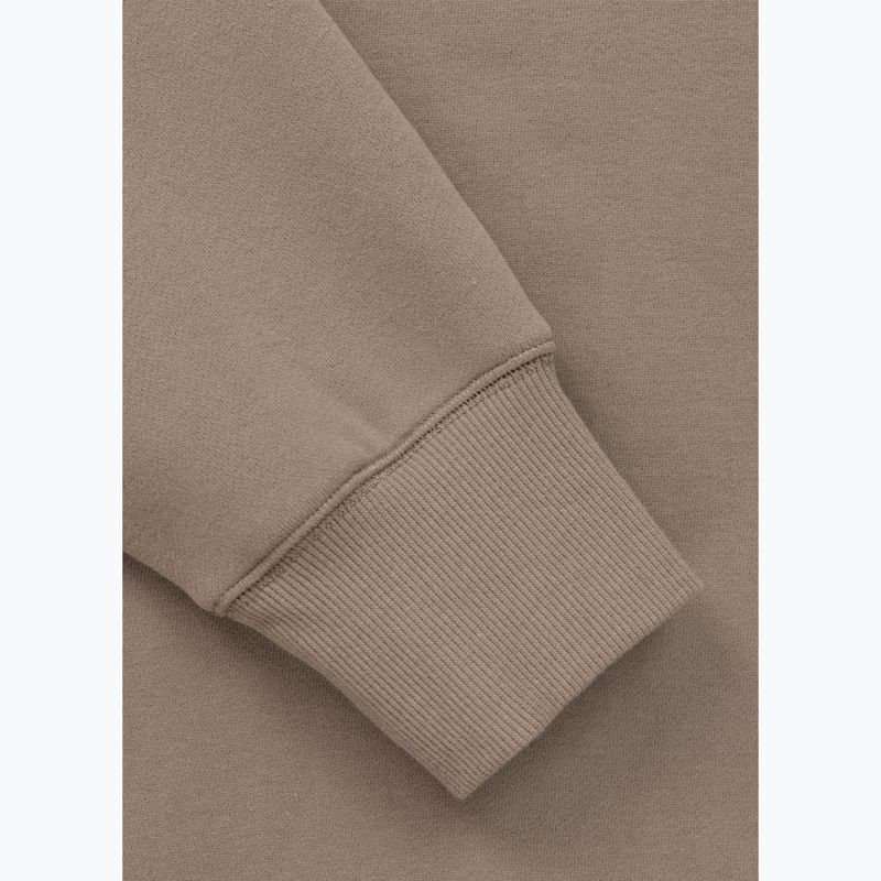 Men's sweatshirt Pitbull Small Logo Crewneck pale sand 10