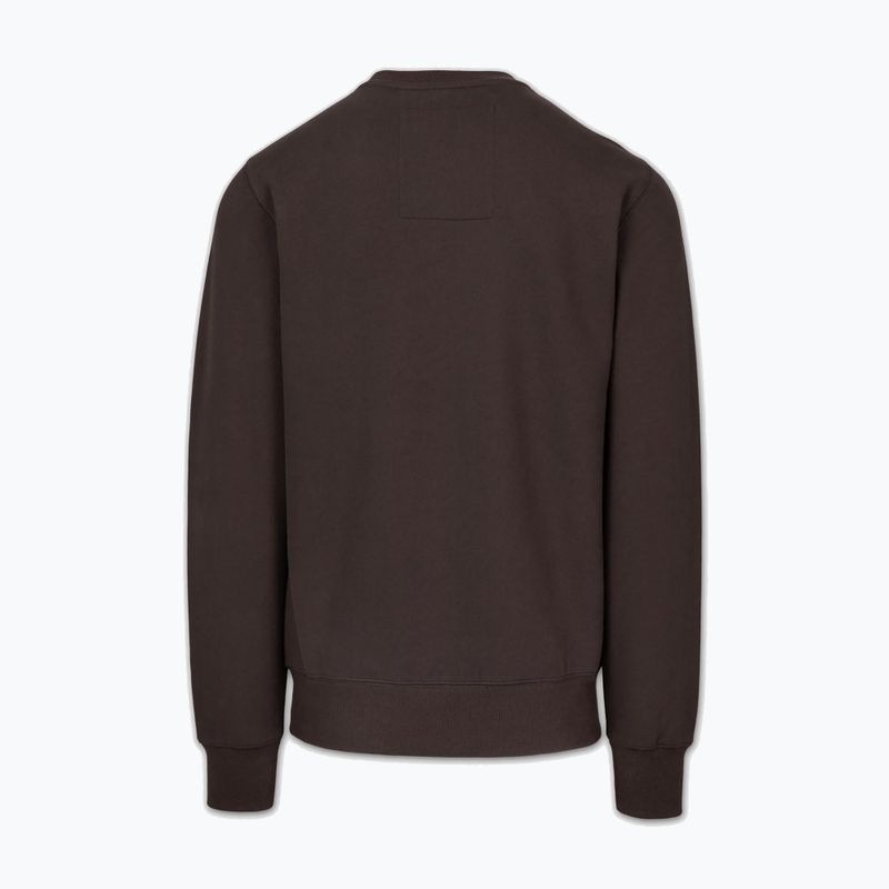 Men's sweatshirt Pitbull Small Logo Crewneck dark chocolate 5