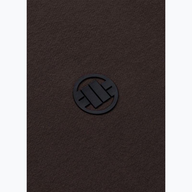 Men's sweatshirt Pitbull Small Logo Crewneck dark chocolate 7