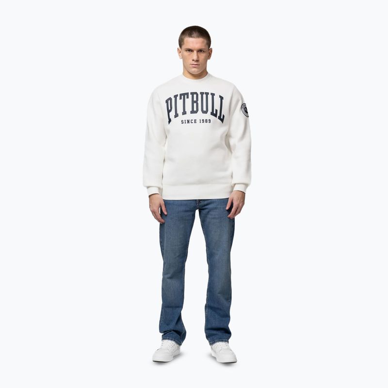 Men's sweatshirt Pitbull Norton Crewneck off white 2
