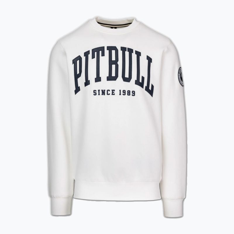 Men's sweatshirt Pitbull Norton Crewneck off white 4
