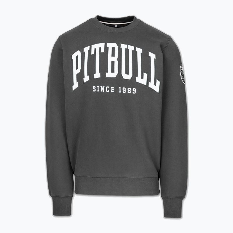 Men's sweatshirt Pitbull Norton Crewneck graphite 4
