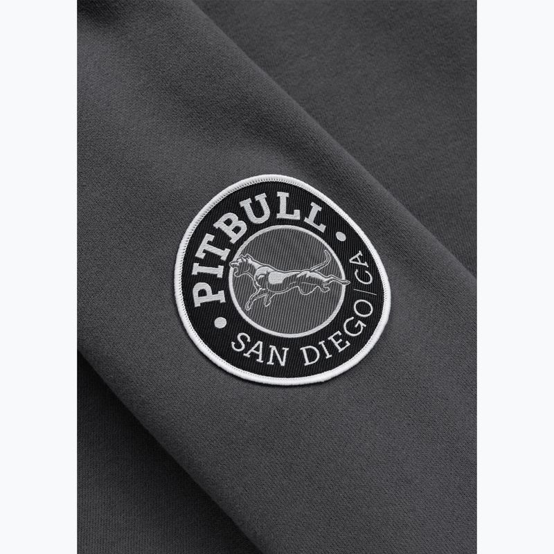 Men's sweatshirt Pitbull Norton Crewneck graphite 8