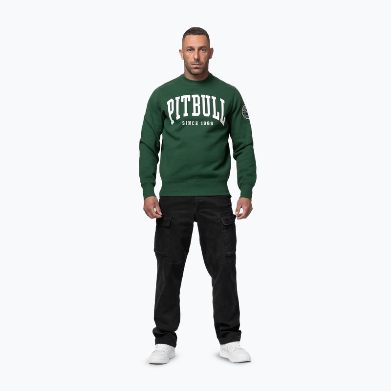 Men's sweatshirt Pitbull Norton Crewneck green 2