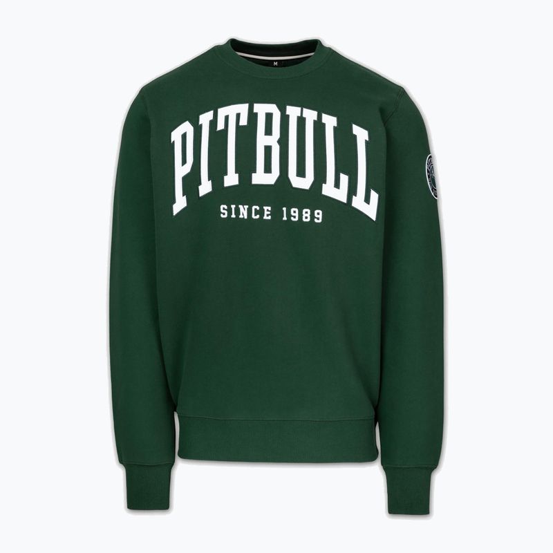 Men's sweatshirt Pitbull Norton Crewneck green 4