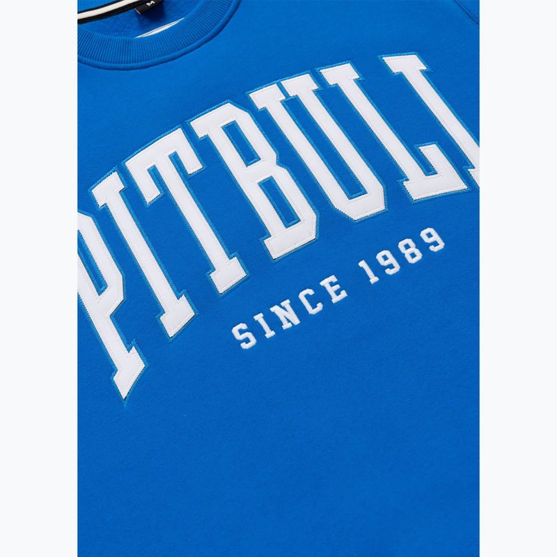 Men's sweatshirt Pitbull Norton Crewneck azurre blue 7