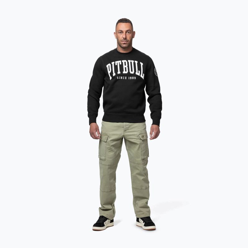 Men's sweatshirt Pitbull Norton Crewneck black 2