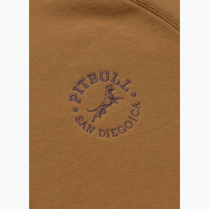 Men's sweatshirt Pitbull San Diego Ca Crewneck honey yellow 6