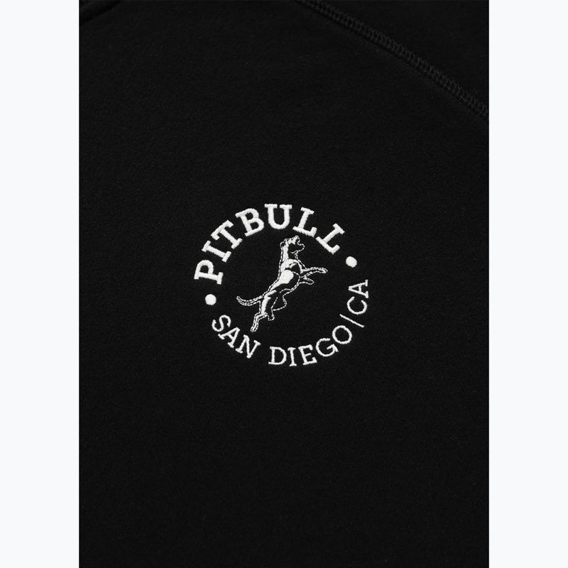 Men's sweatshirt Pitbull San Diego Ca Crewneck black 7