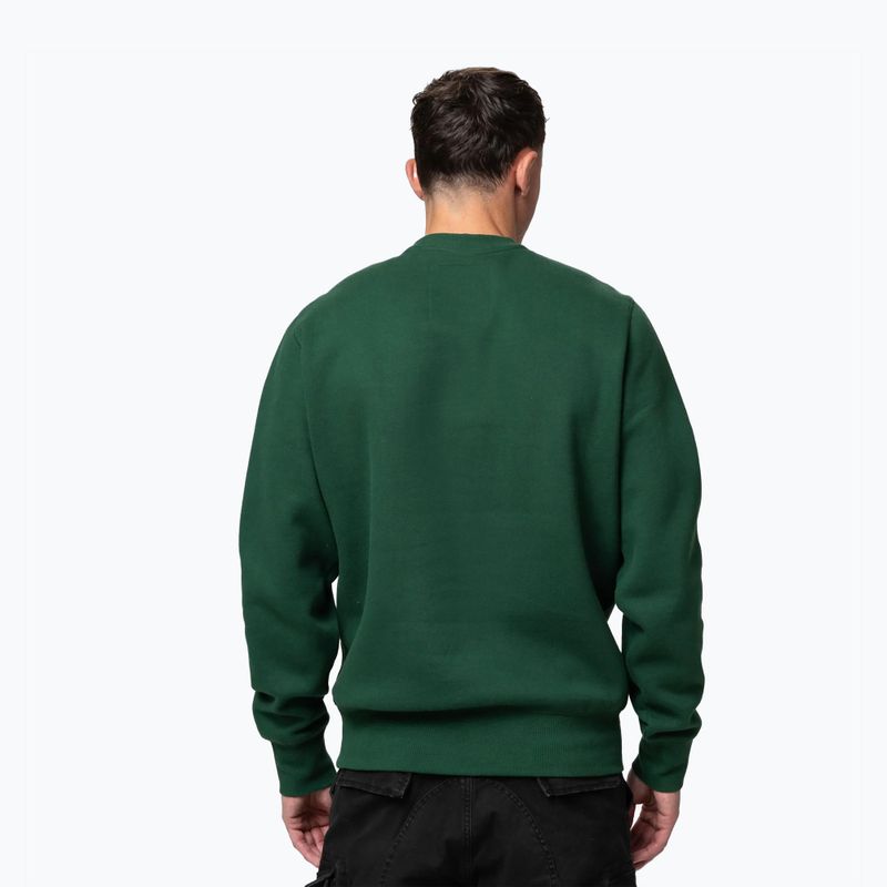 Men's sweatshirt Pitbull So Cal Crewneck hunter green 3
