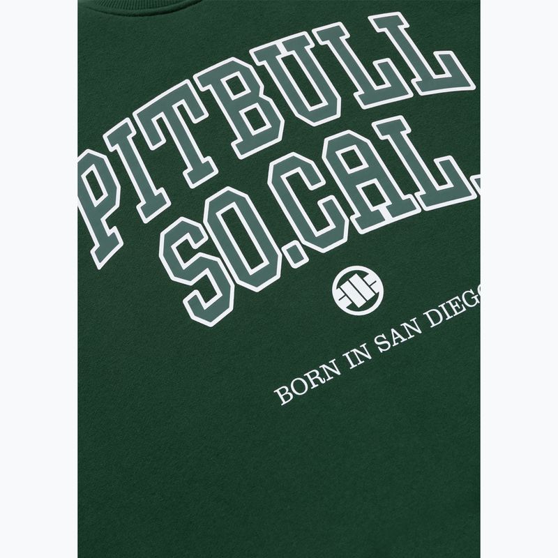 Men's sweatshirt Pitbull So Cal Crewneck hunter green 7