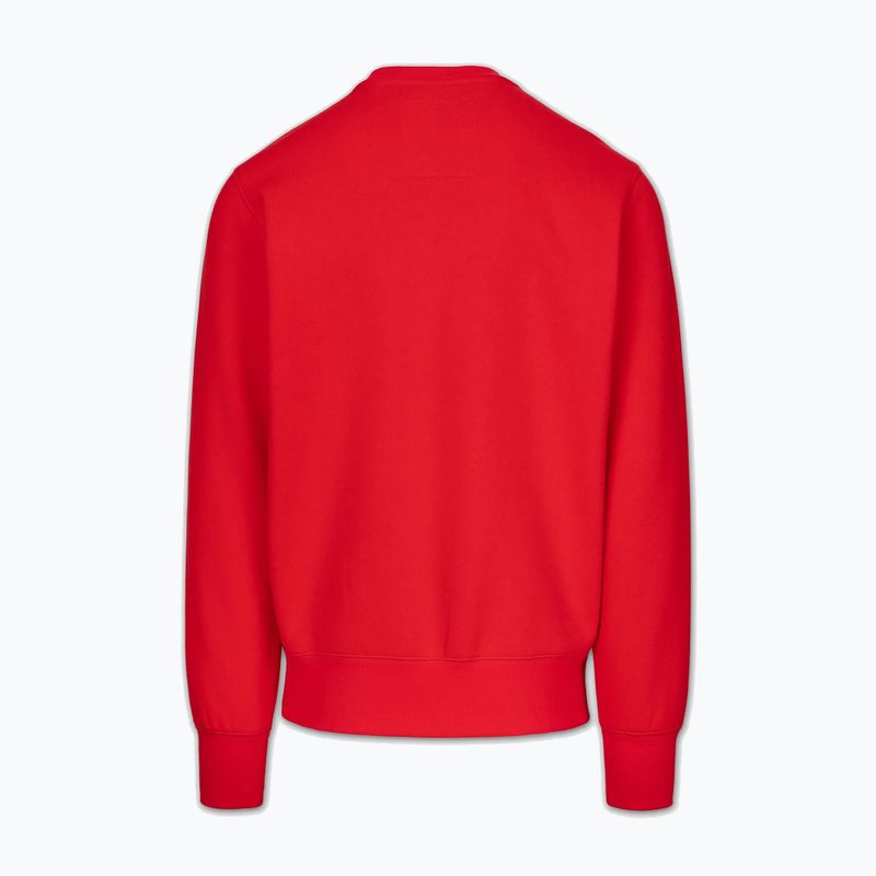 Men's sweatshirt Pitbull So Cal Crewneck fluo/red 5