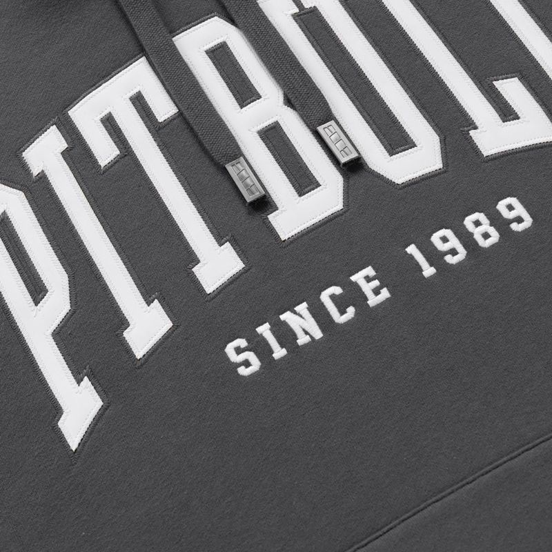 Men's sweatshirt Pitbull Norton Hooded graphite 7