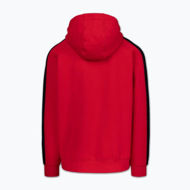 Men's sweatshirt Pitbull San Diego Ca Hooded red 5