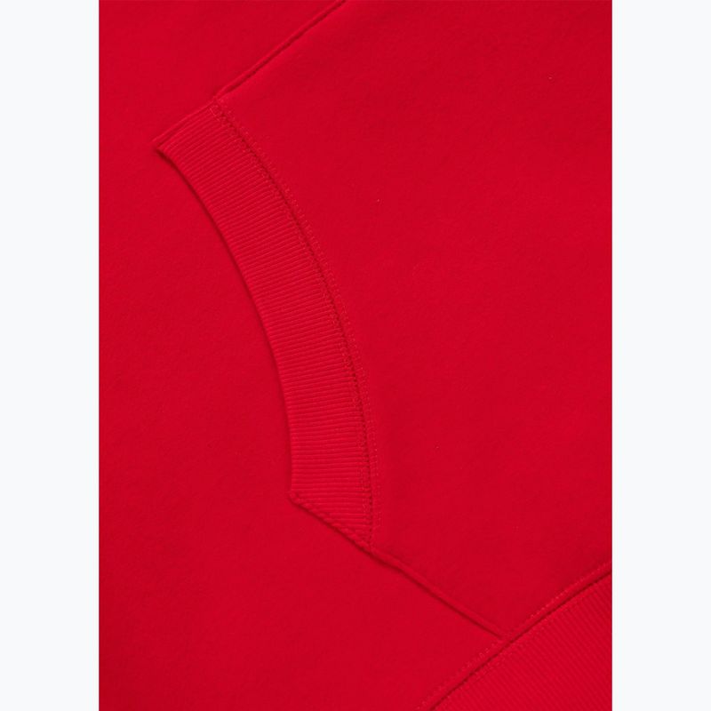 Men's sweatshirt Pitbull San Diego Ca Hooded red 9