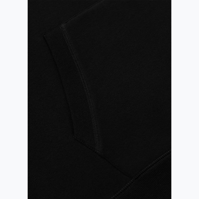 Men's sweatshirt Pitbull San Diego Ca Hooded black 9