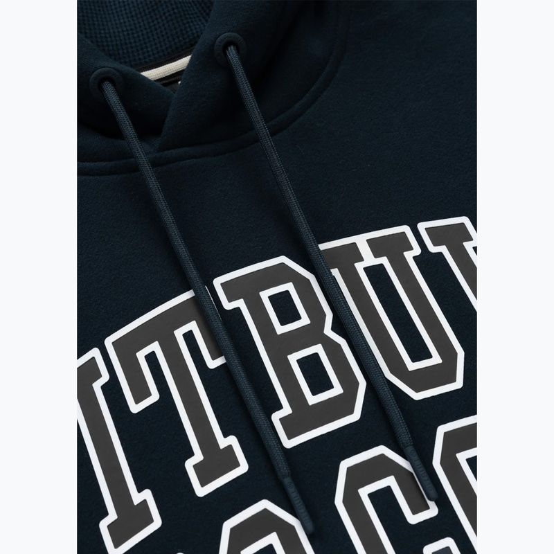 Men's sweatshirt Pitbull So Cal Hooded dark navy/red 6