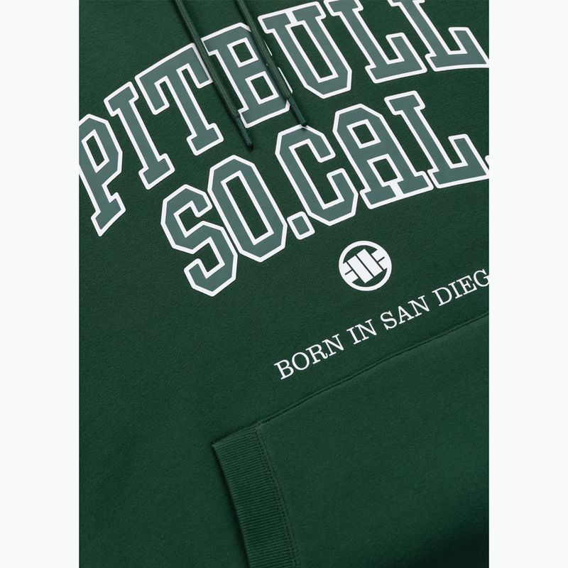 Men's sweatshirt Pitbull So Cal Hooded hunter green 7