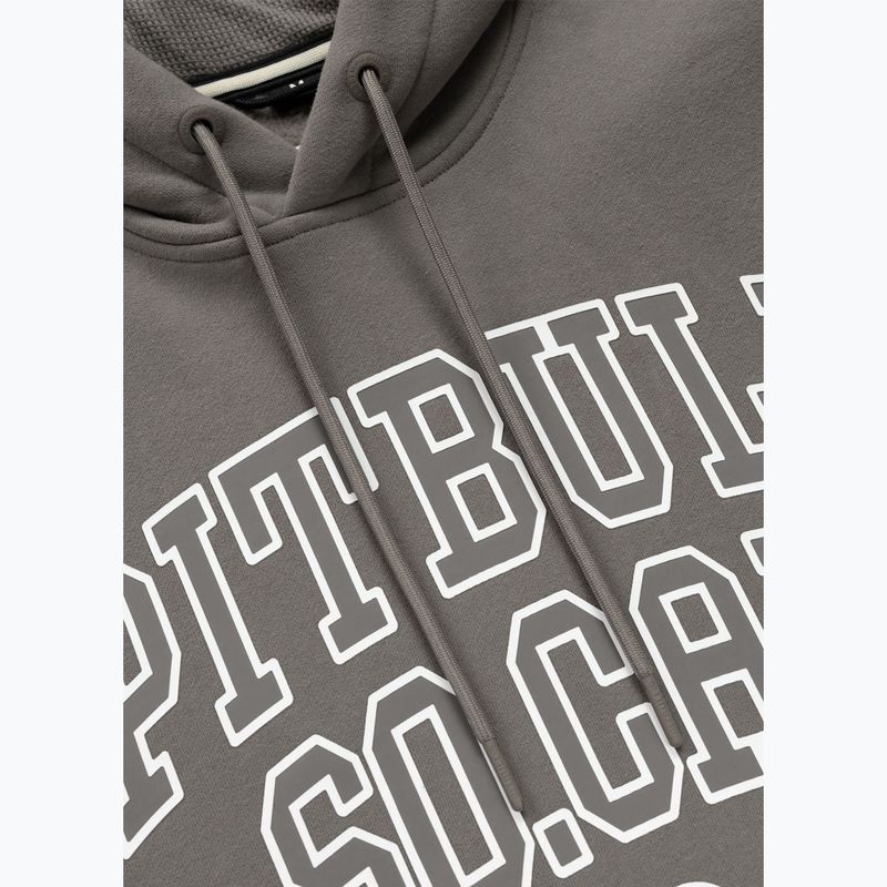 Men's sweatshirt Pitbull So Cal Hooded taupe 6